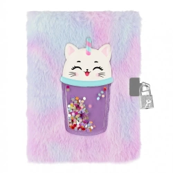 Pamiętnik Pluszowy Zamykany A5/80k Bubble Starpak 564707