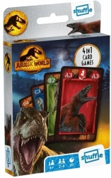 Karty do gry Jurassic World 4w1 - Cartamundi