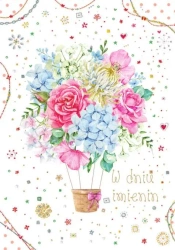 Kartka okolicznościowa Imieniny TS112 - Trend