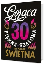 Karnet Urodziny 30 damskie K. B6-1899 - Pan Dragon