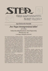 Ster. Organ równouprawnienia kobiet - red. Agata Zawiszewska-Semeniuk