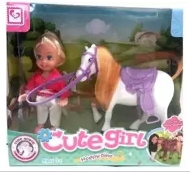 Lalka z koniem - Pegaz Toys