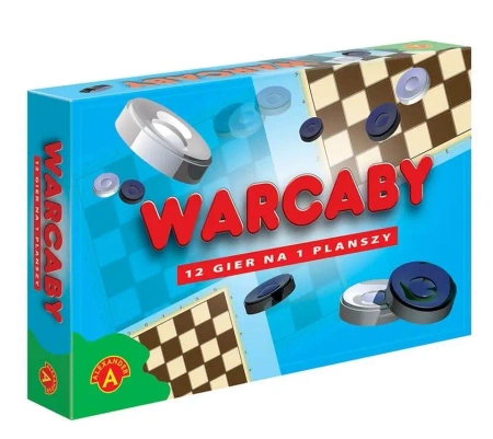 Warcaby 12 gier na planszy ALEX - Alexander