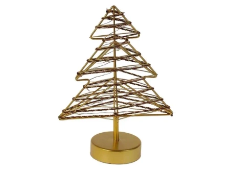 Choinka metalowa świąteczna ze światłem - ADAR