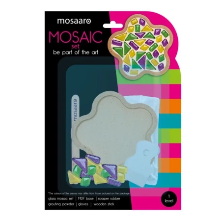 Mozaika szklana - Kwiatek - Roter Kafer