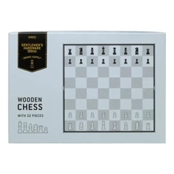 Szachy drewniane - Gentlemen's Hardware