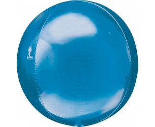Balon foliowy kula niebieska 38cm - Godan