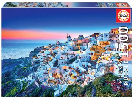 Puzzle 1500 Santorini Grecja 110473 - Educa