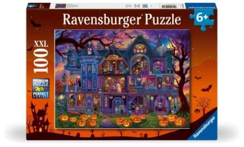 Puzzle dla dzieci 2D: Dom strachów 100el - Ravensburger