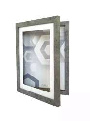 Ramka na rysunki 21x29,7 cm, kolor betonowy
