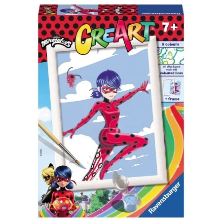 CreArt dla dzieci: Miraculous - Ravensburger