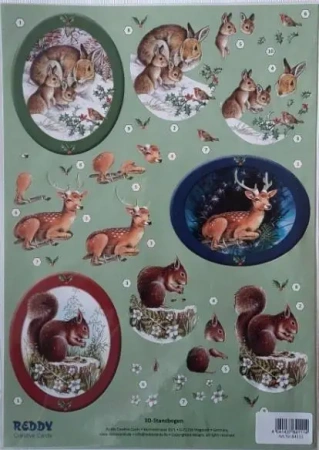 Arkusz do techniki 3D sztancowany 29,7x21cm - Galeria Hobby