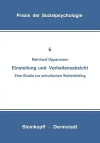 Einstellung und Verhaltensabsicht - Opper Reinhard