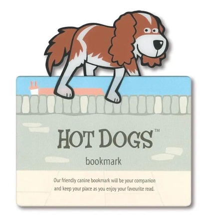 Zwierzęca zakładka do książki - Dogs - Pies Chuck - IF