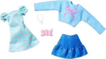 Barbie ubranka + akcesoria 2-pak HYV05 - Mattel