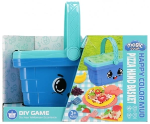 Masa Plastyczna z Akcesoriami Koszyk niebieski Mega Creative 571082