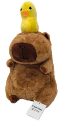 Maskotka pluszowa Kapibara z kaczką 30cm - Special Gift