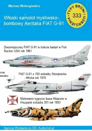 eBook Włoski samolot myśliwsko-wojskowy Aeritalia Fiat g-91 - Mariusz Wołongiewicz