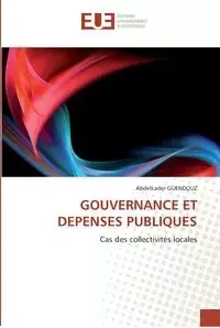Gouvernance et depenses publiques - GUENDOUZ-A