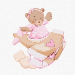 Malowanie po numerach - Rozpościerają.. 30x30cm - Ideyka