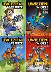 Uwięzieni w grze PAKIET Dustin Brady Uwięzieni+ Niewidzialna + Bunt+ Powrót - Dustin Brady
