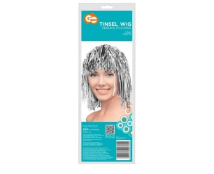 Peruka foliowa srebrna - Godan