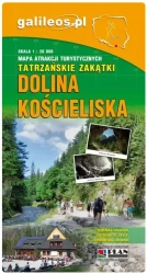 Dolina kościeliska. Mapa atrakcji turystycznych - praca zbiorowa