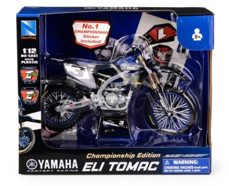 Yamaha YZ450F Star racing team Eli Tomac 2022 1:12 - Daffi