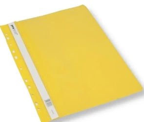 Skoroszyt A4 z perforacją żółty (20szt) - Penword