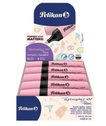 Zakreślacz 490 Pastel różowy (10szt) - PELIKAN