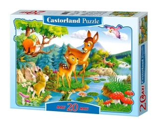 Puzzle 20 maxi - Bambi CASTOR - Castorland