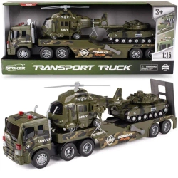 Laweta wojskowa z czołgiem i helikopterem - Lena