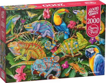 Puzzle 2000 CherryPazzi Amazing Chameleons 50101