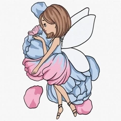 Malowanie po numerach - Delikatna czarownica Kids - Ideyka