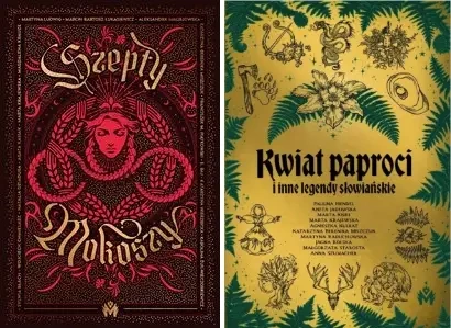 Kwiat paproci ilustr. brzegi / Szepty Mokoszy - Paulina Hendel, Aneta Jadowska, Marta Kisiel, Marta Krajewska, Agnieszka Kulbat, Katarzyna Miszczuk