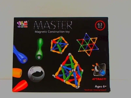 Klocki magnetyczne 63el BKLO3865 23865