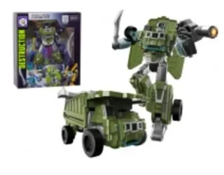 Robot destruction wywrotka zielona 2/7 - Pro Kids