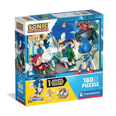 Puzzle 180 Super Kolor Sonic - Clementoni