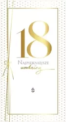 Karnet PM-191 Urodziny 18 - Kukartka