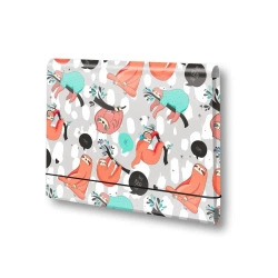 Teczka łamana A5 na gumkę Leniwce PENMATE