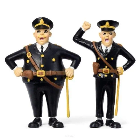 Figurki policjanci Kling i Klang Pippi - MICKI