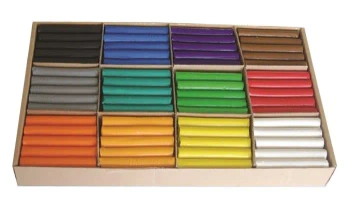 Plastelina zestaw dla przedszkoli, 180 sztuk 12 kolorów 15 sztuk 15 g - MONA