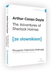 The Adventures of Sherlock Holmes. Przygody Sherlocka Holmesa Książka + podr. słownik - Arthur Conan Doyle