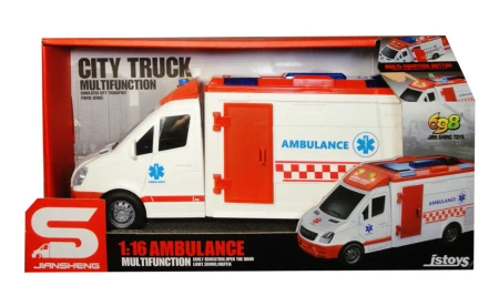 Pojazd ambulans ze światłem i dźwiękiem - SWEDE