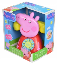 Telefon zabawka Świnka PEPPA dzwoni i gra 18m+