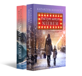 Pakiet: Pod tym samym niebem,  Na tej samej ziemi - Katarzyna Kielecka