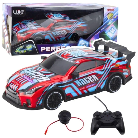 Samochód wyścigowy RC świecąca karoseria - Leantoys
