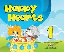 Happy Hearts 1 PB +CD + DVD EXPRESS PUBLISHING - Virginia Evans, Jenny Dooley