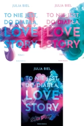 To nie jest do diabła love story! tomy 1 + 2 + Skin deep Julia Biel - Julia Biel