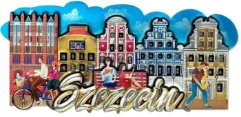 Magnes I love Poland Szczecin ILP-MAG-C-SZCZ-35 - Pan Dragon